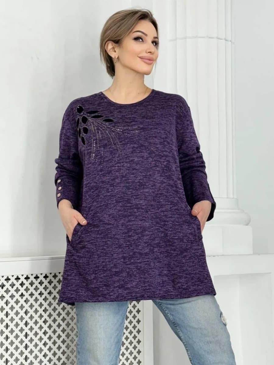 Блузка стильная больших размеров