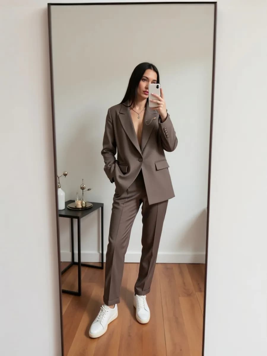 Костюм женский брючный праздничный