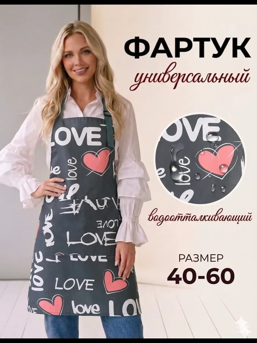 Фартук кухонный повара непромокаемый