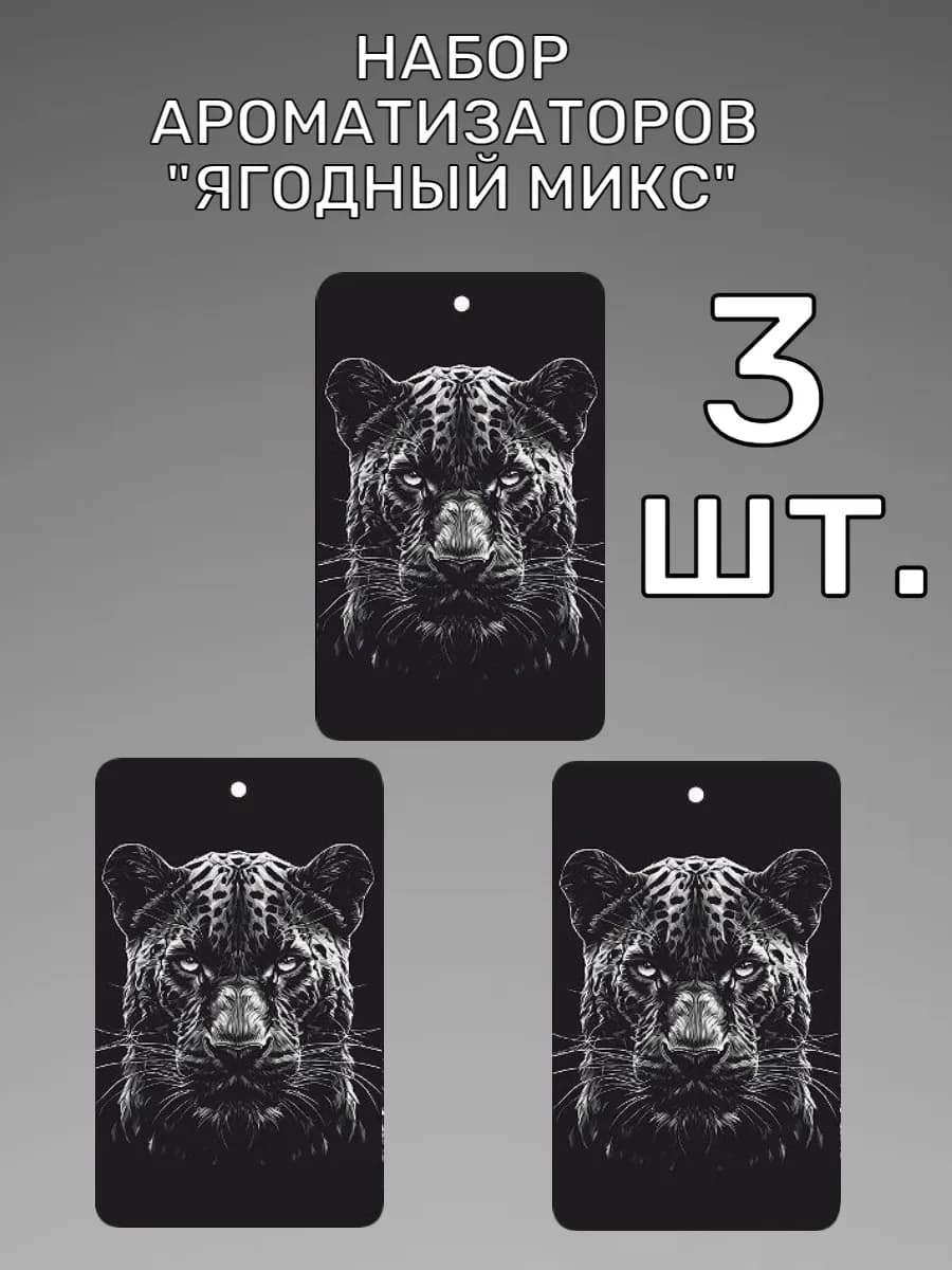 Ароматизатор в машину подвесной картонный (3 шт.)