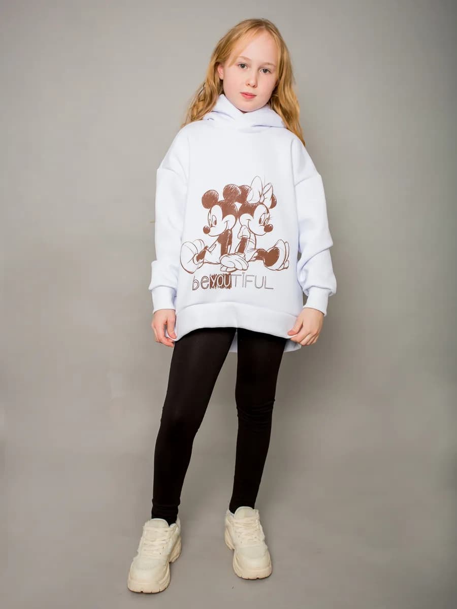 Худи подростковая для девочки подарок на новый год теплая - фото 1