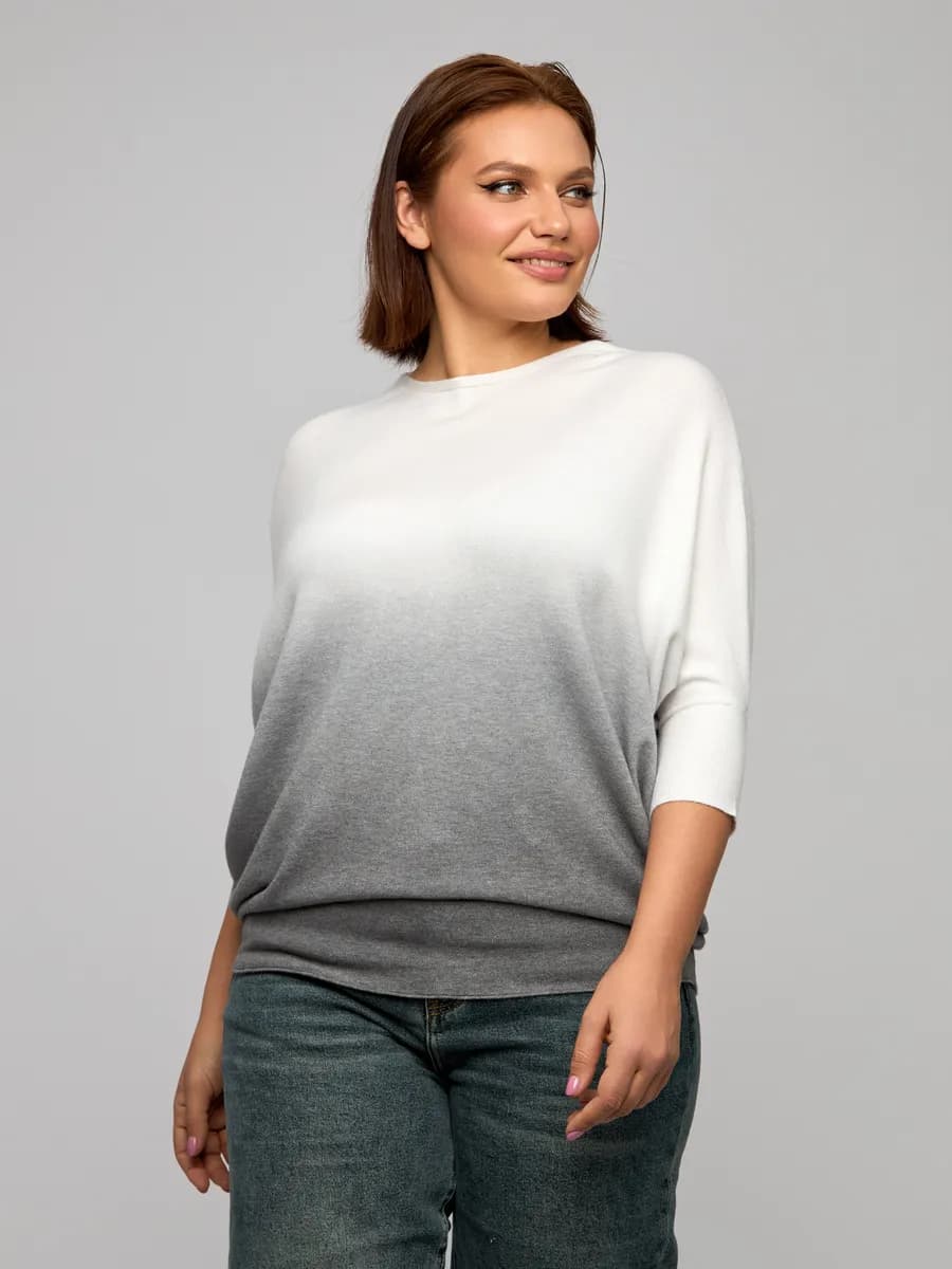 Джемпер цветной оверсайз