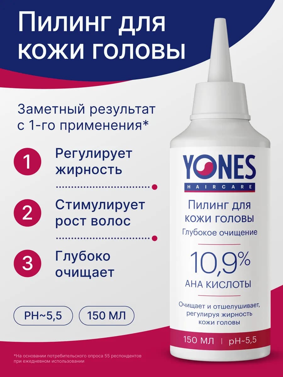 Пилинг для кожи головы кислотный