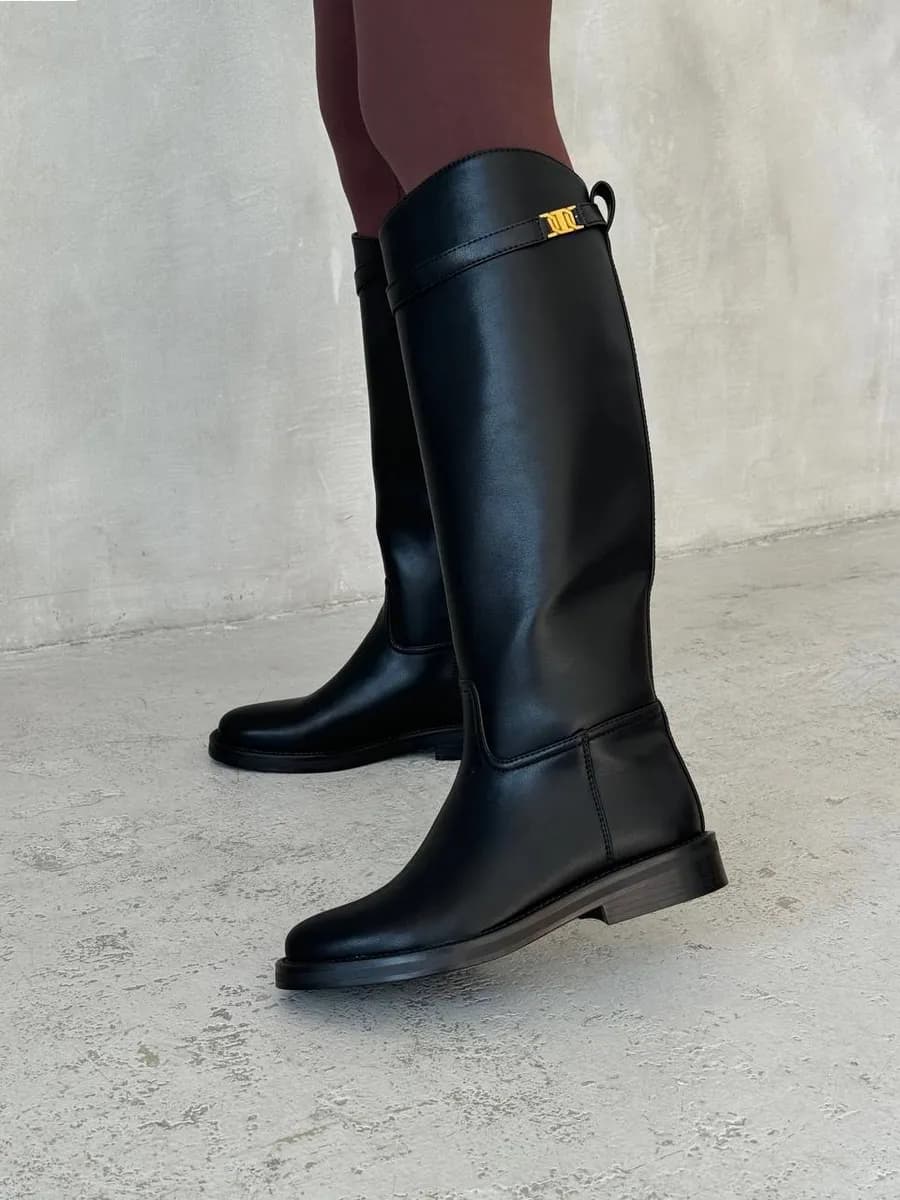 Сапоги зимние высокие