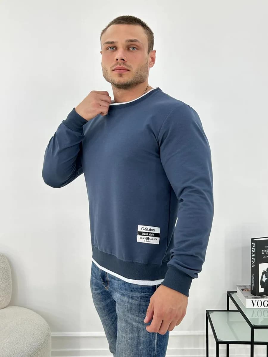 Толстовка с длинными рукавами