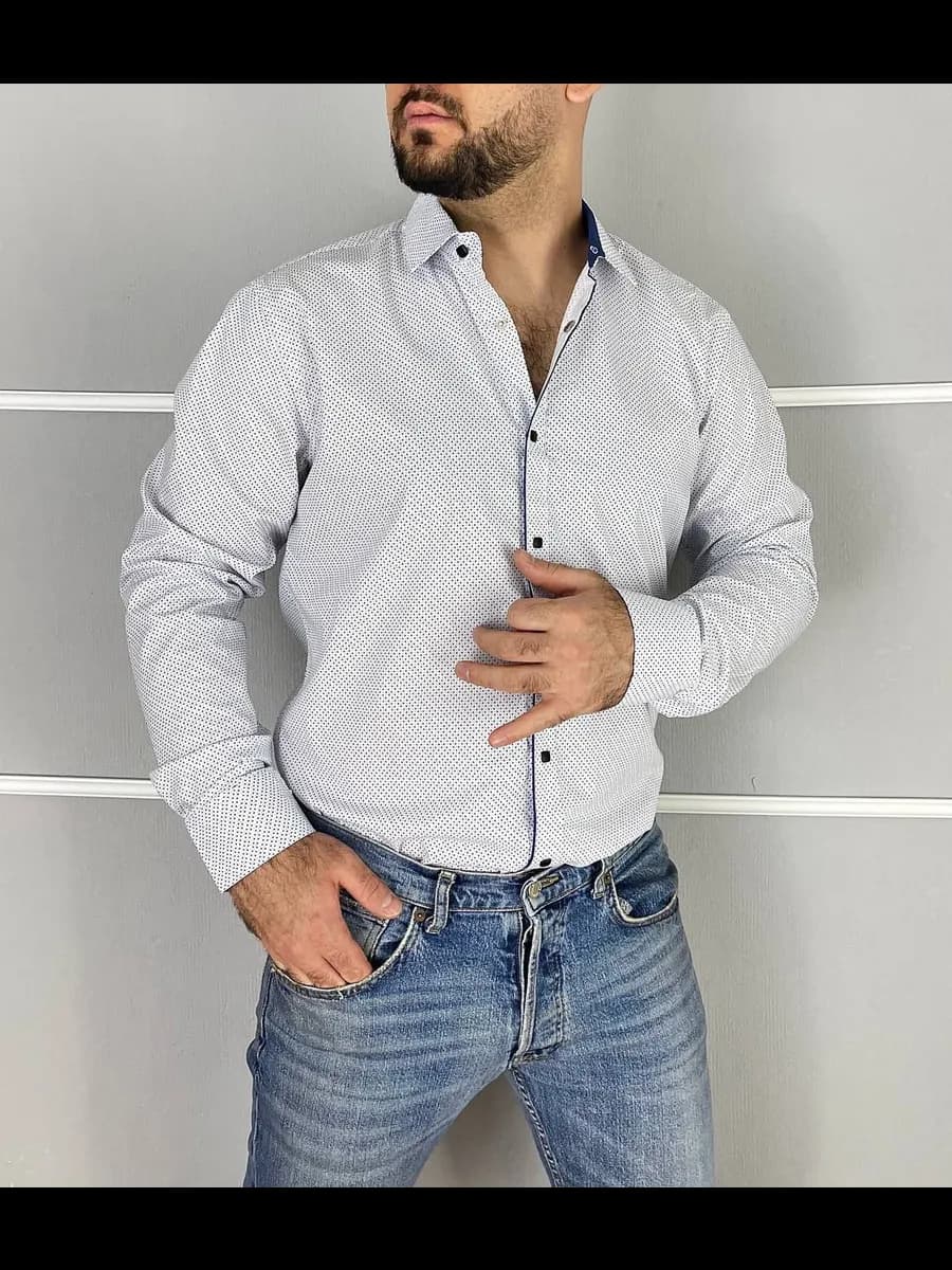 Рубашка классическая хлопковая