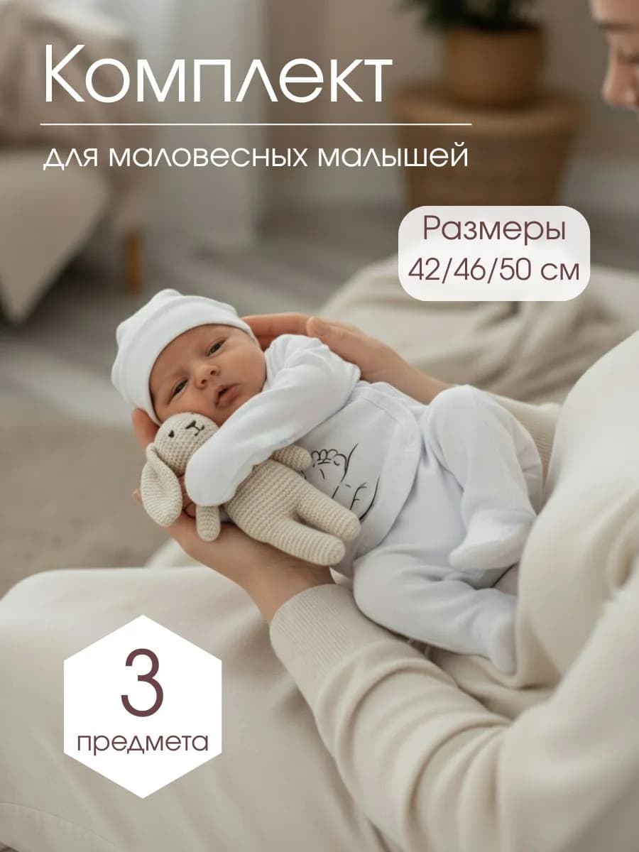 Для недоношенных комплект одежды
