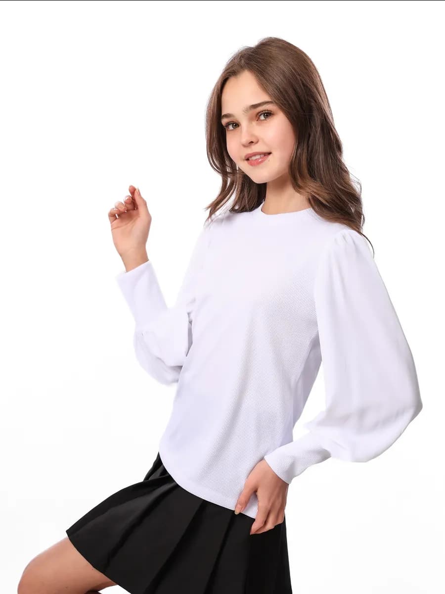 Блузка школьная нарядная