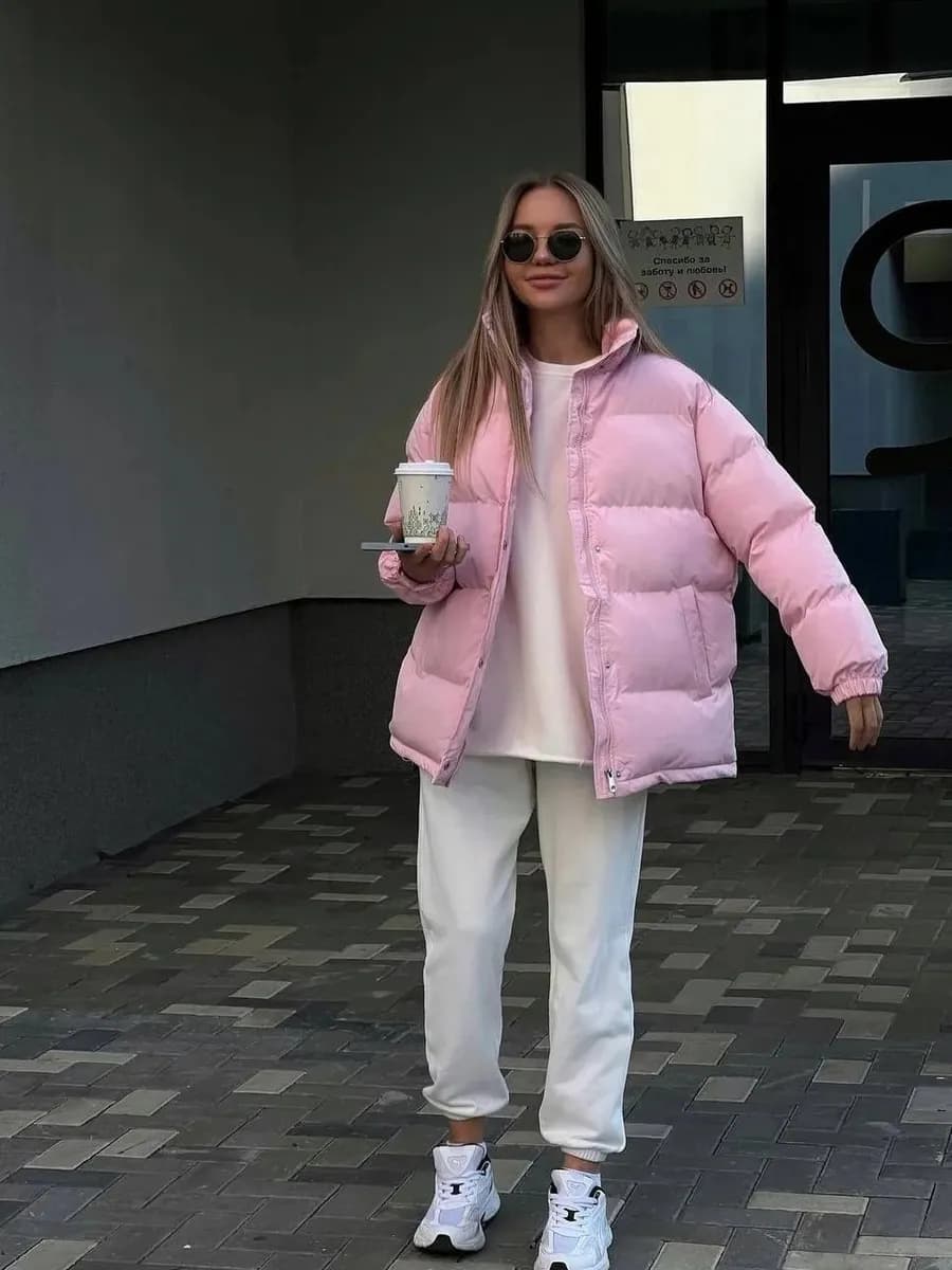 Куртка оверсайз зимняя