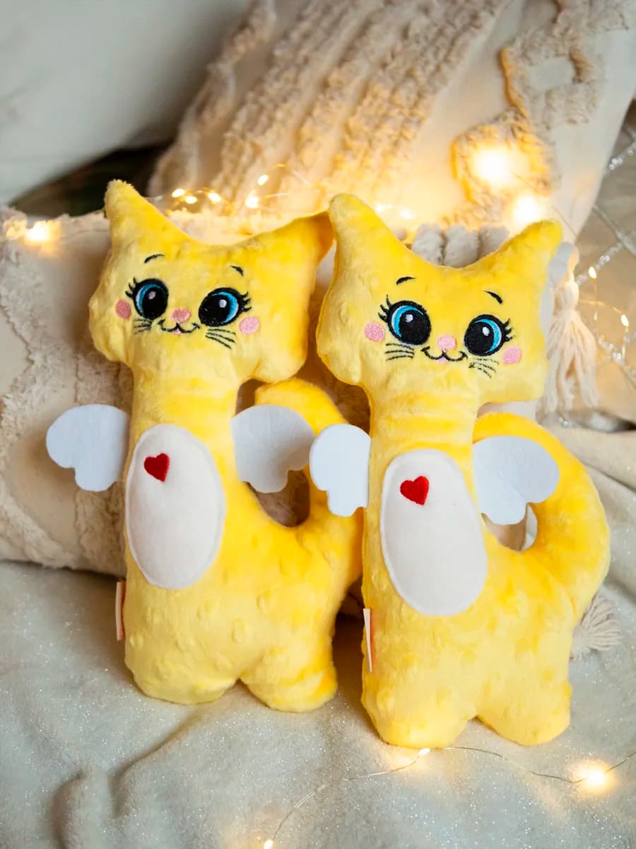 Мягкая игрушка Кот для сна новорожденных