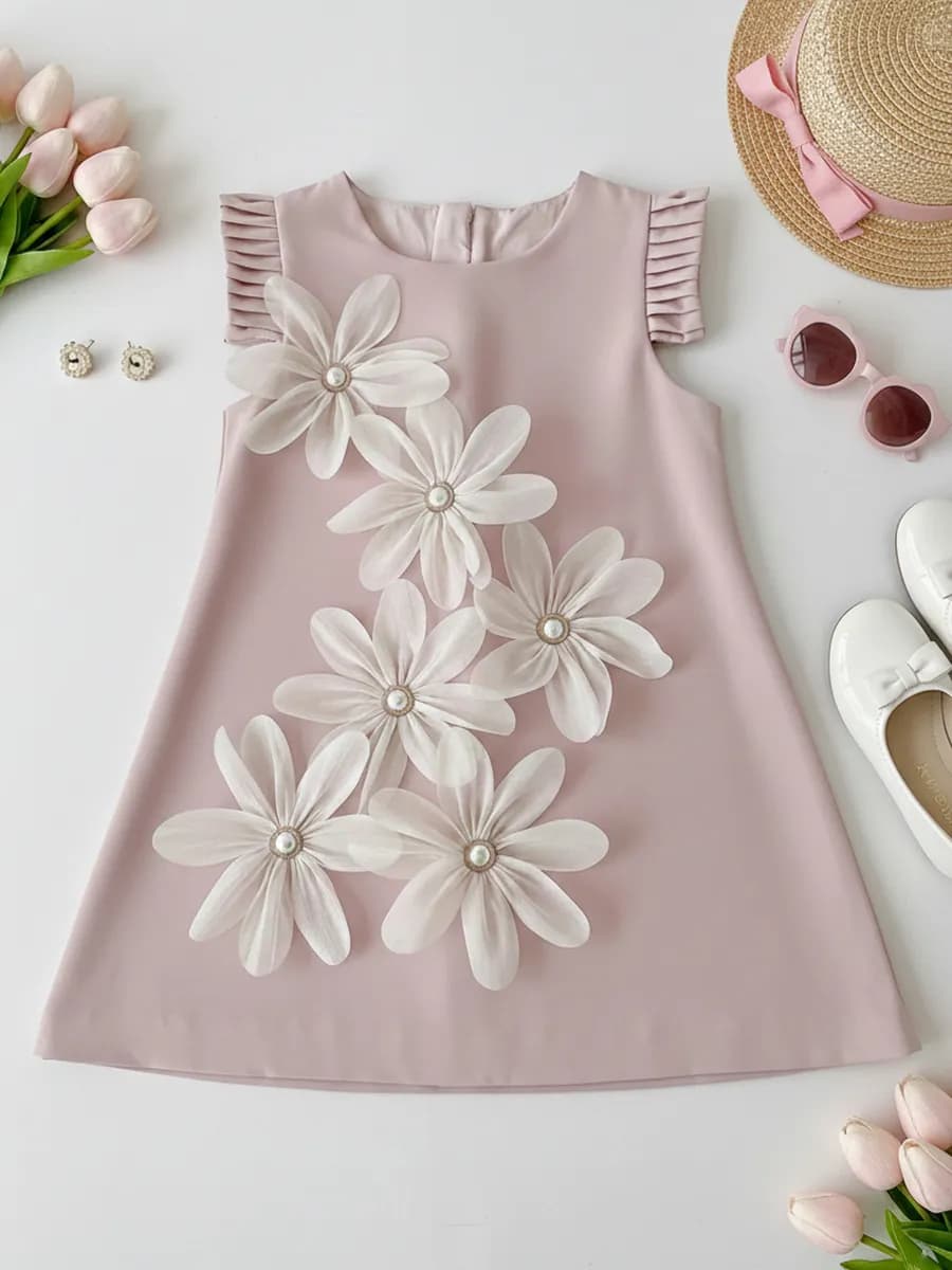 Платье весеннее нарядное в садик на 8 марта