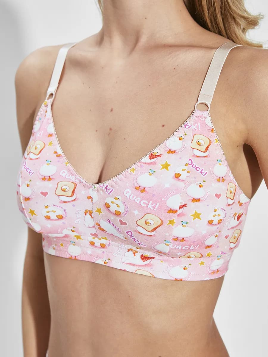 Хлопковый бюстгальтер, топ, без косточек и поролона