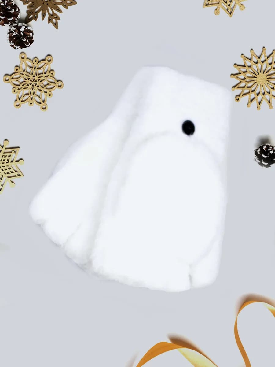 Перчатки-варежки (митенки)