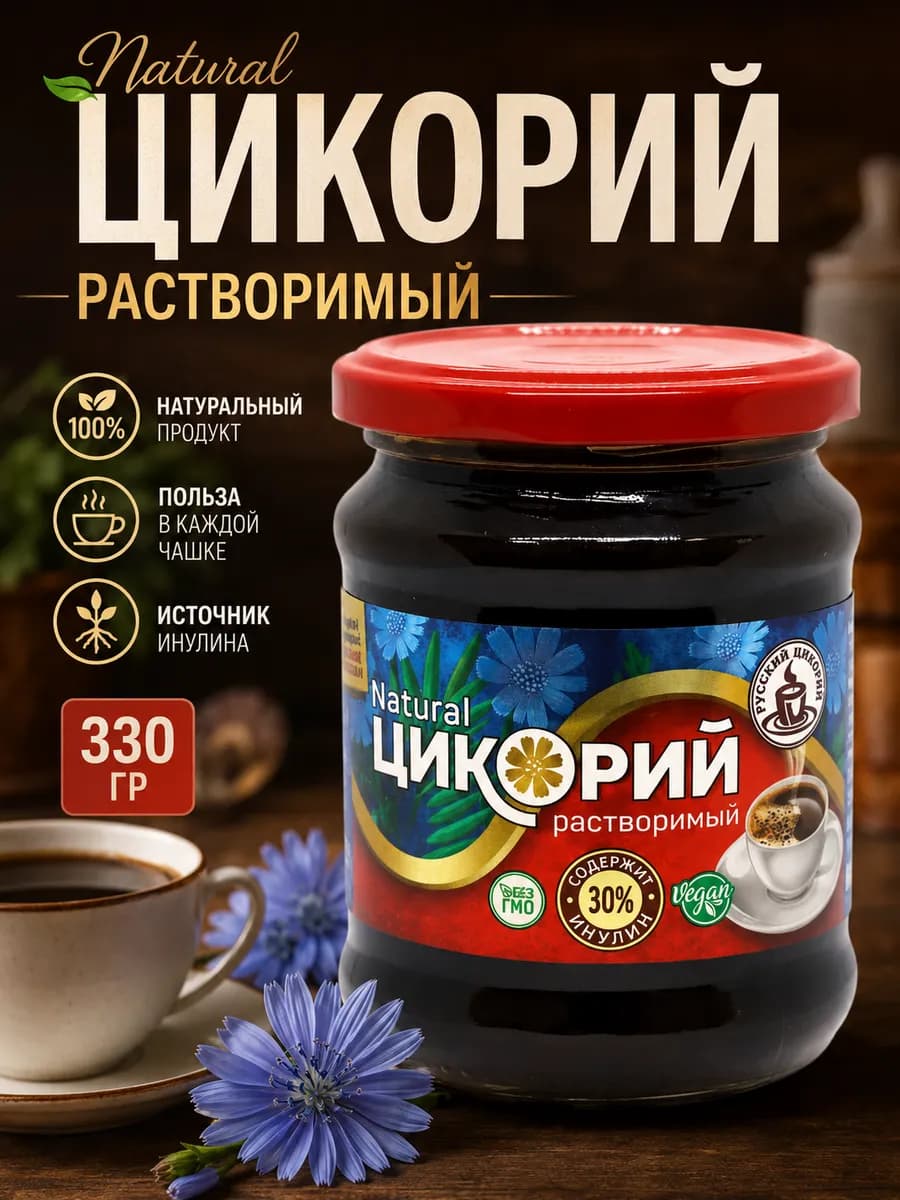 Цикорий Жидкий растворимый 330 гр