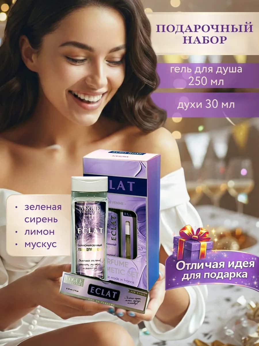 Подарочный набор уходовой косметики для женщин на 8 марта