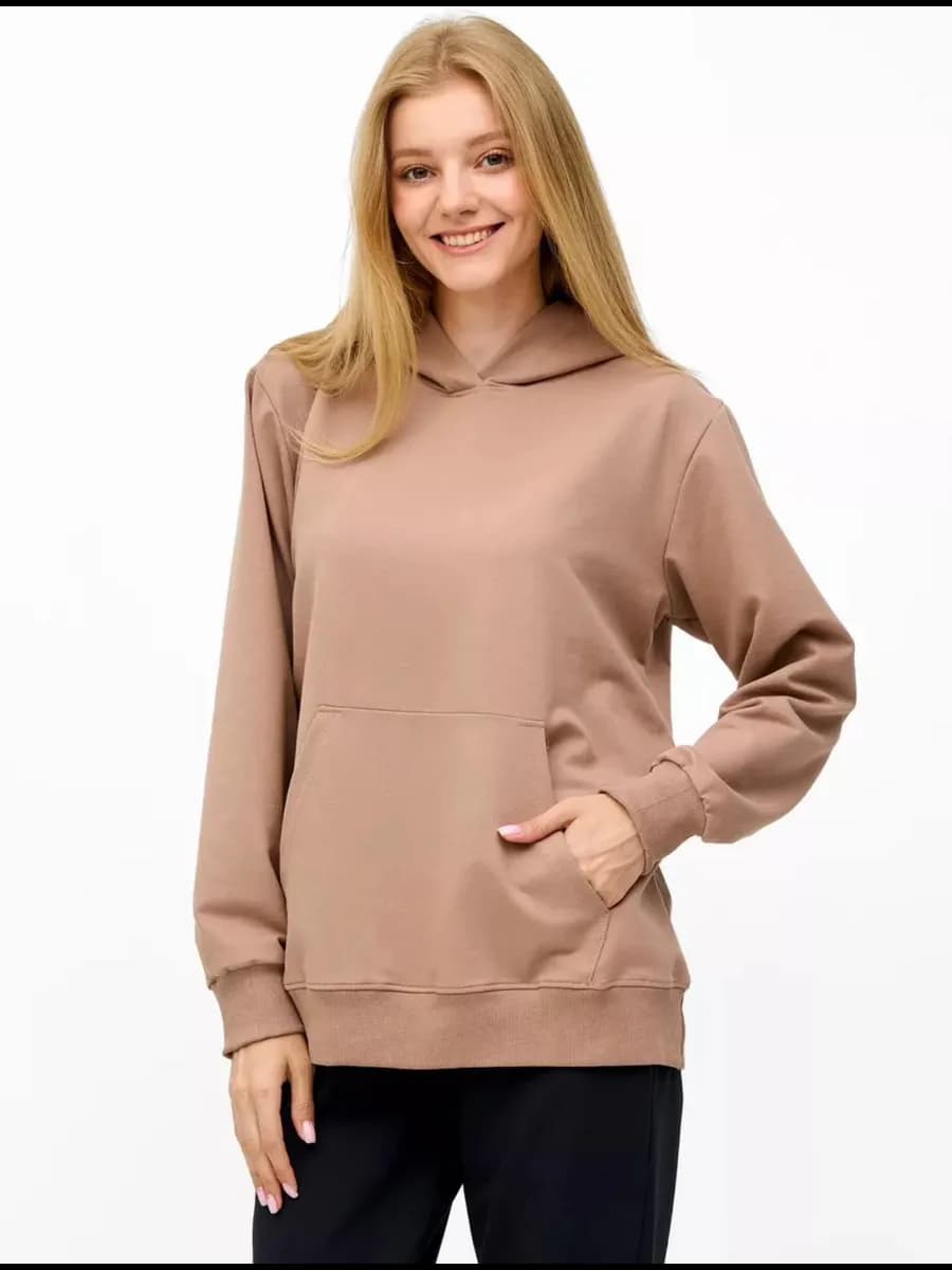 Худи оверсайз спортивное без начеса