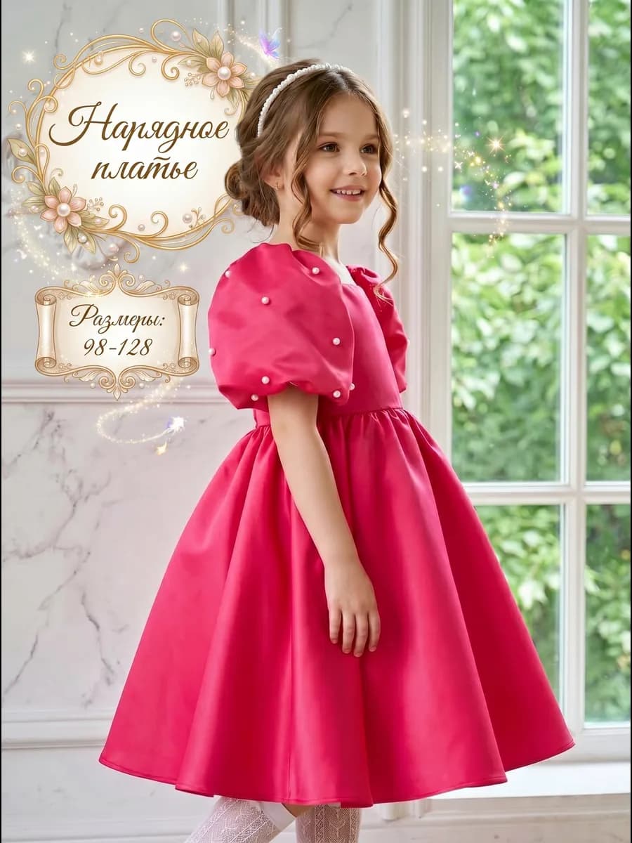 Нарядное платье для девочки