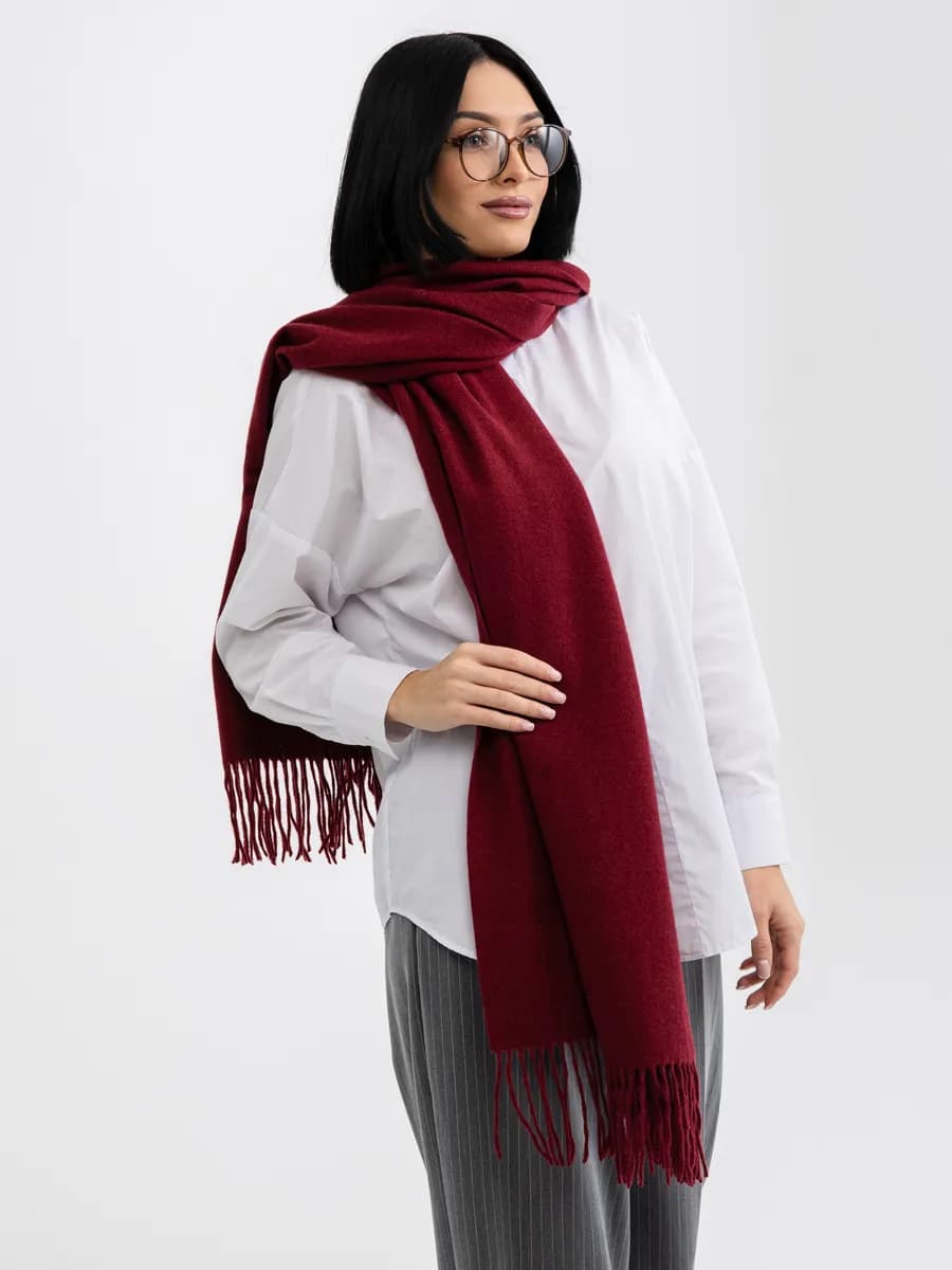 Палантин кашемир зимний теплый шарф большой осенний