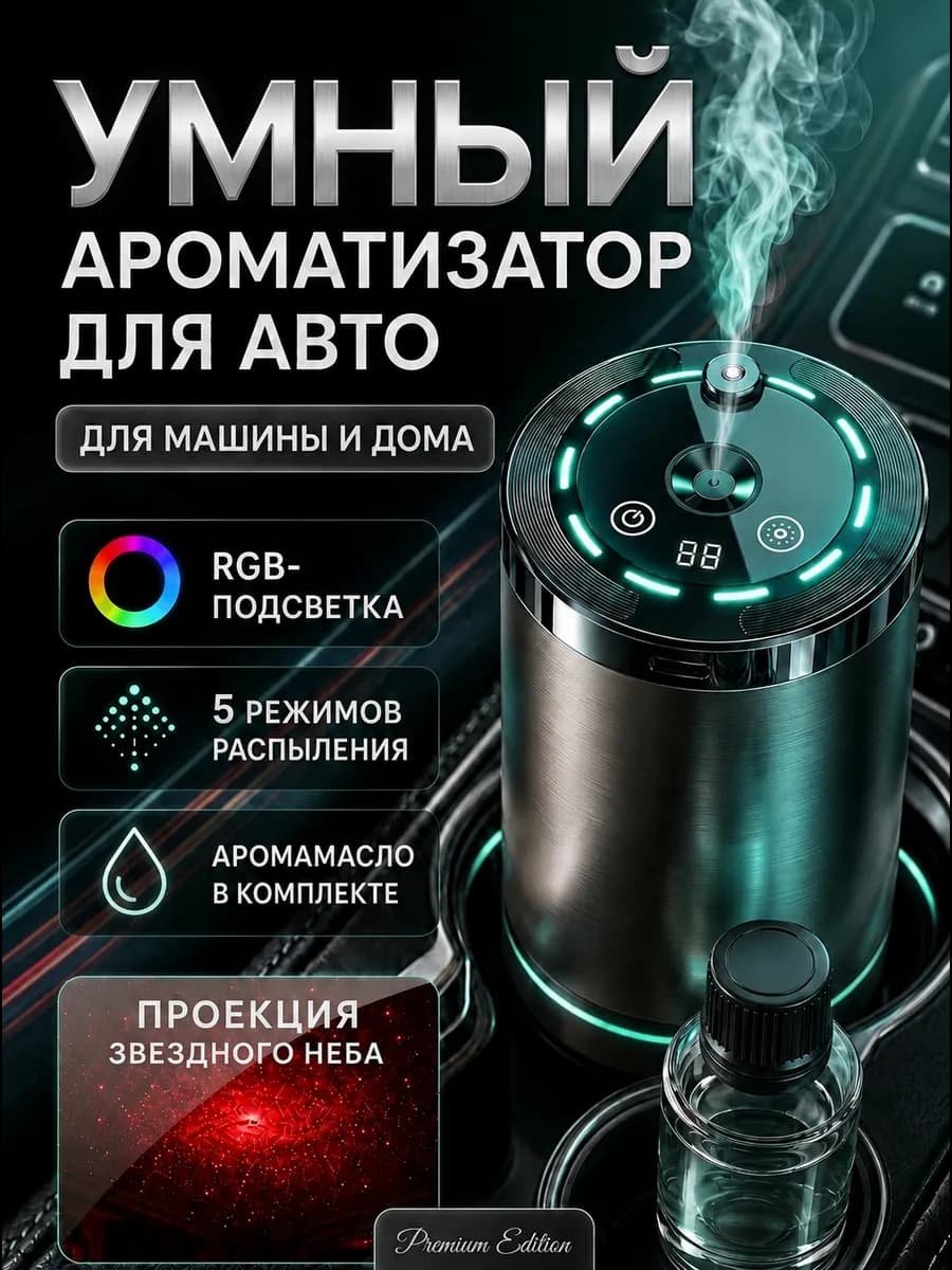 Ароматизатор в машину. Подарочный набор автопарфюм
