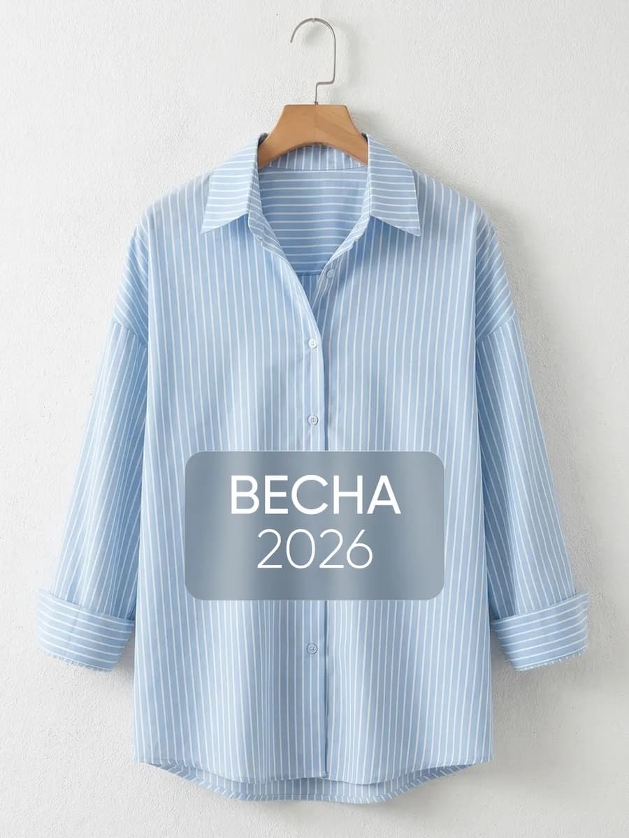 Рубашка в полоску оверсайз как из PINTEREST