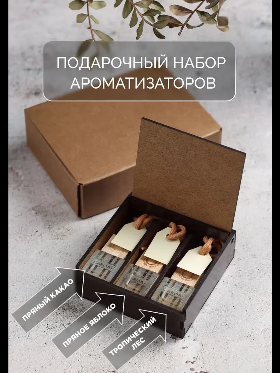 Подарочный набор ароматизатор в машину