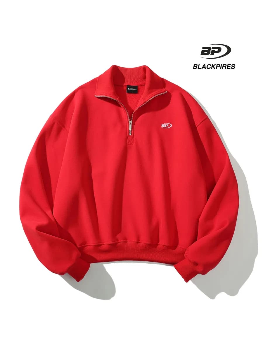 Толстовка на молнии оверсайз