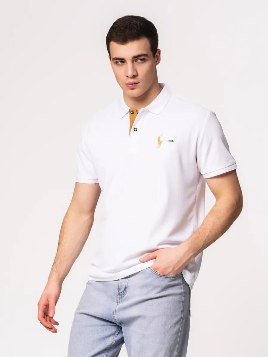 Футболка поло с коротким рукавом