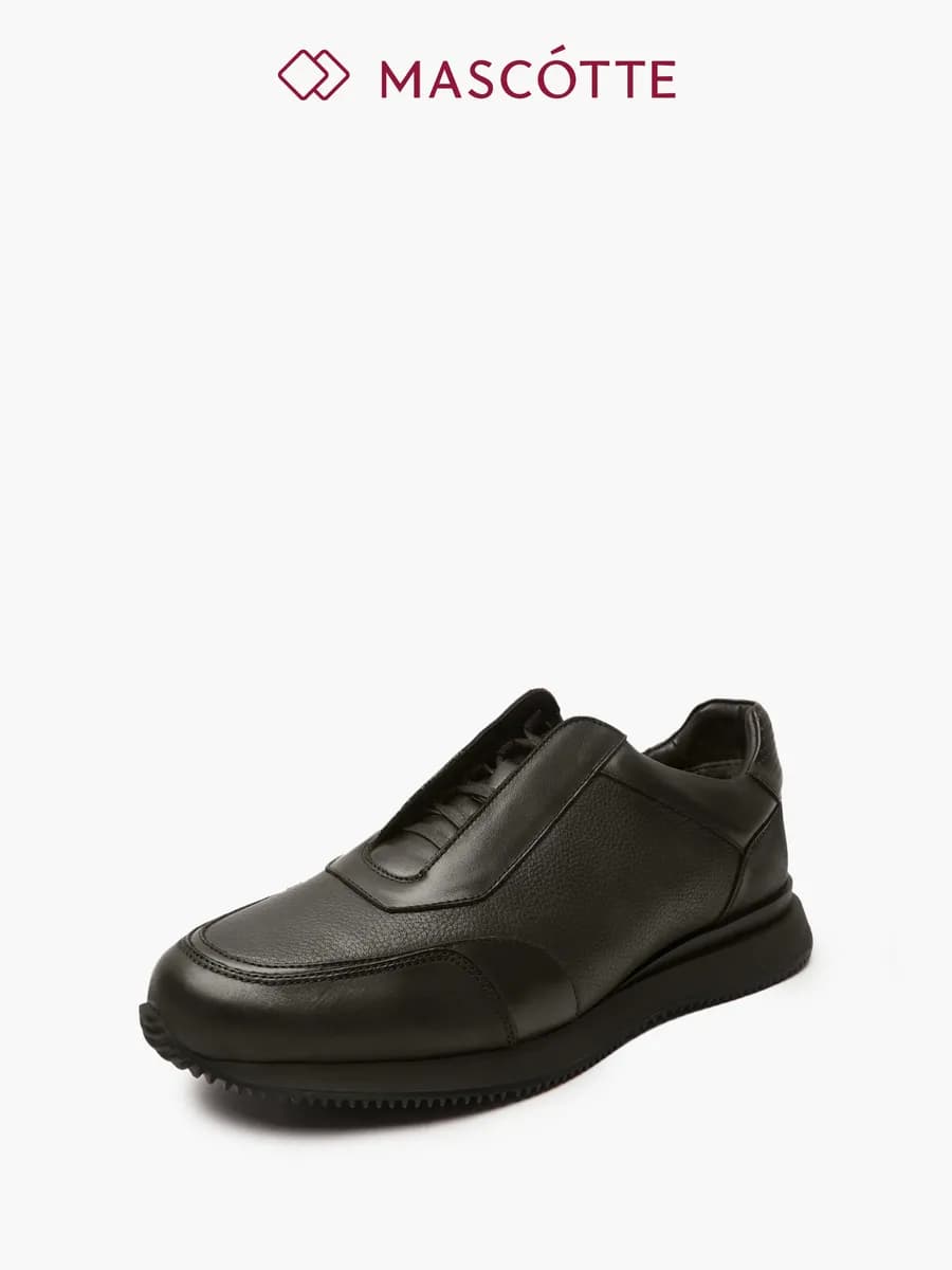 Кроссовки мужские зимние натуральная кожа и мех