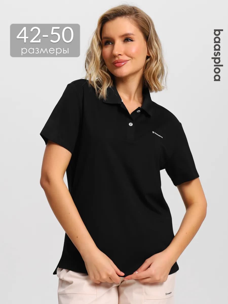 Футболка-поло вискоза