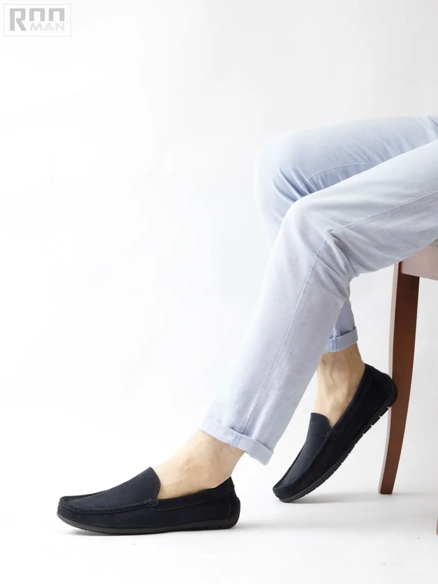 Мокасины кожаные