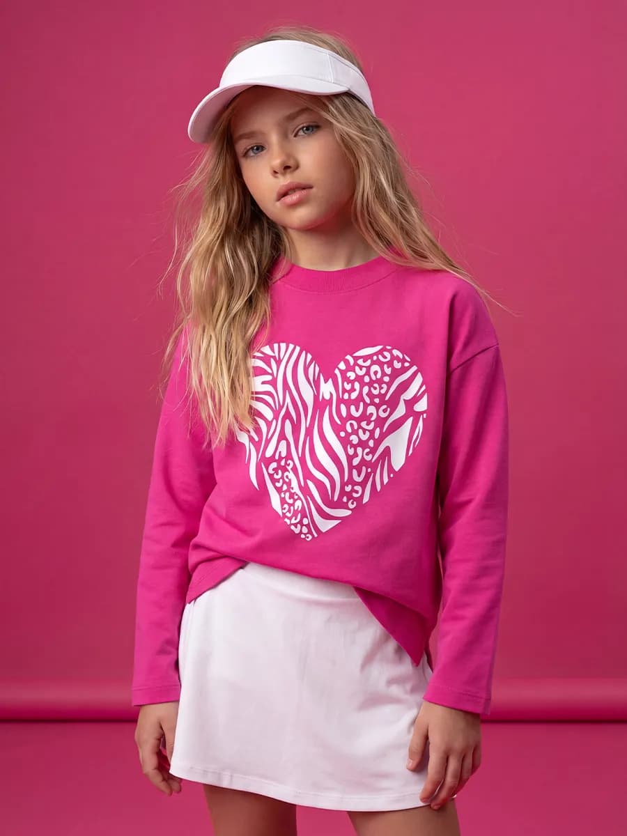 Лонгслив для девочки