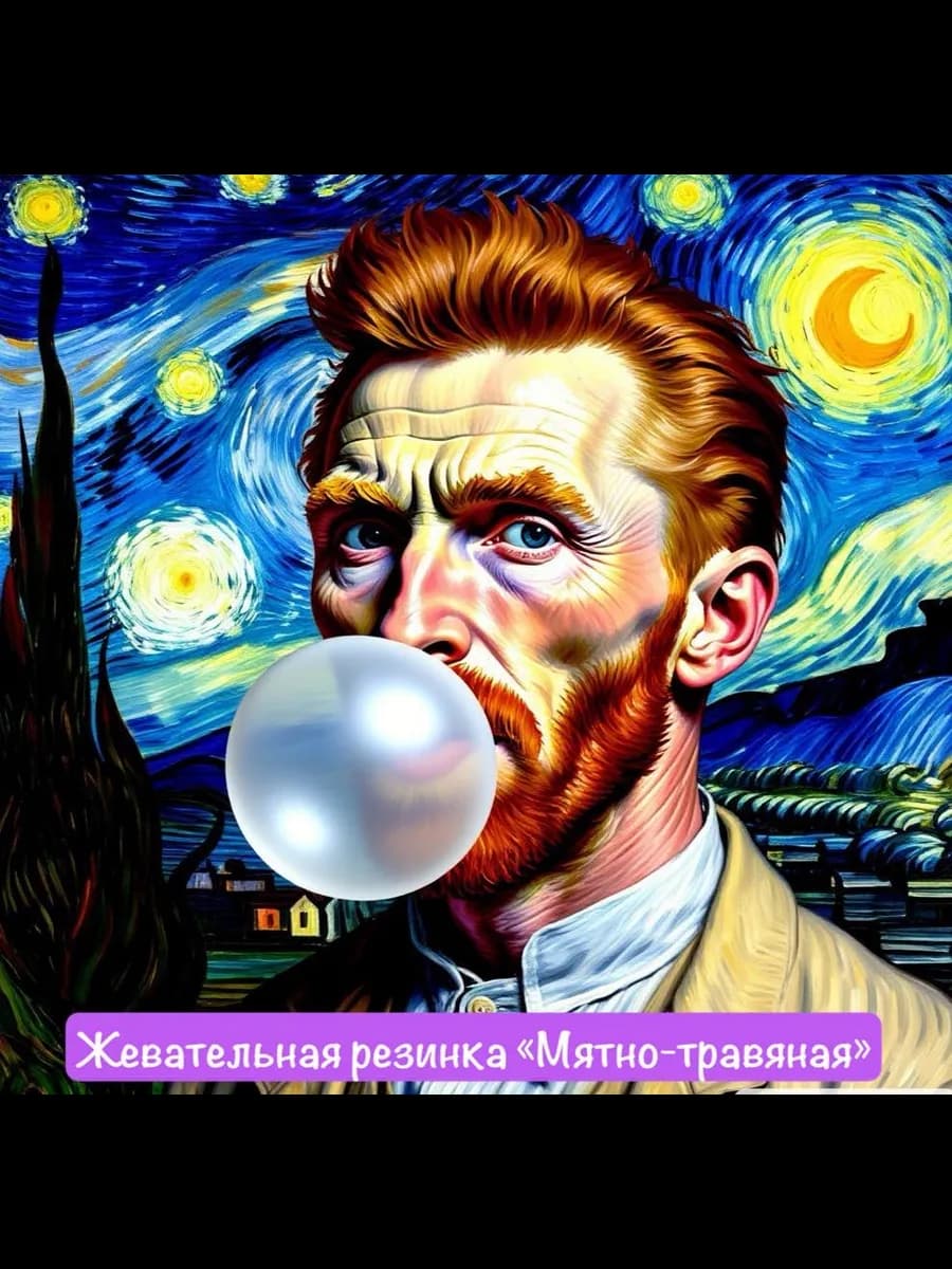 Жевательная резинка без сахара "Мятная", 500 гр