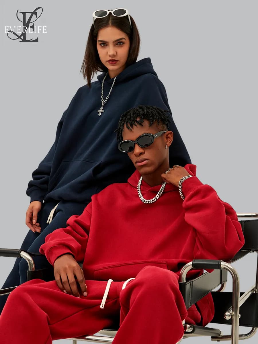 Худи оверсайз с начесом