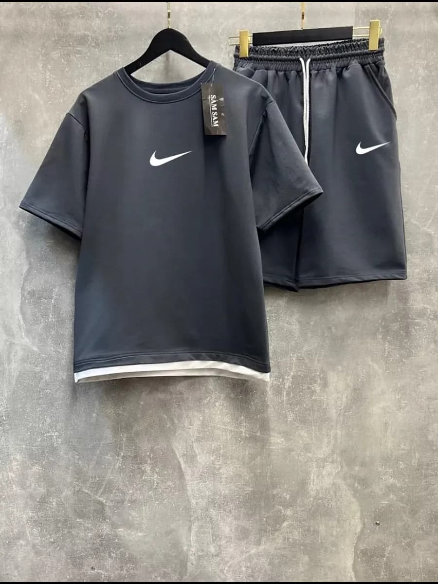 Костюм спортивный летний футболка и шорты Nike