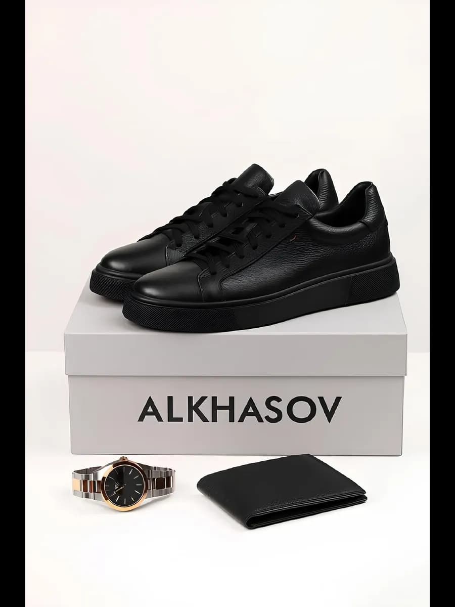 Кеды из натуральной кожи