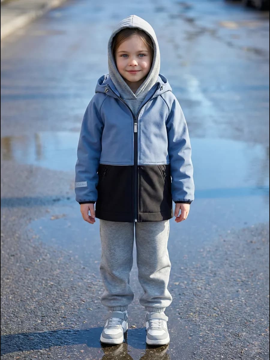 Куртка софтшелл весенняя softshell на флисе