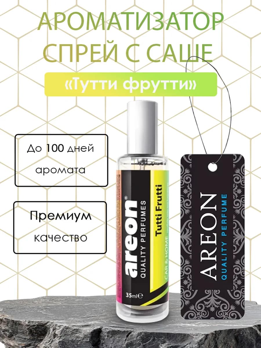 Ароматизатор в машину распылитель бутылочка Аreon 35 ml