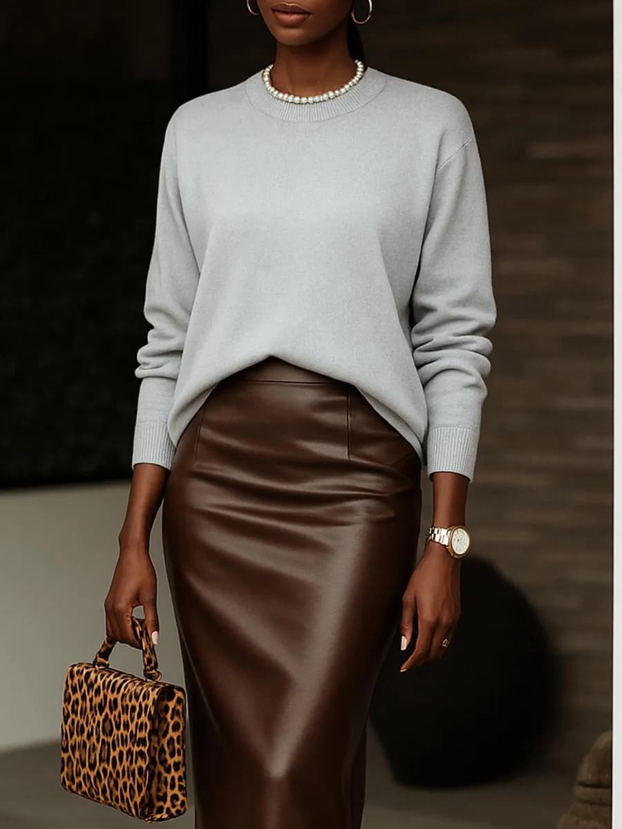 Тонкий джемпер свитер оверсайз теплый