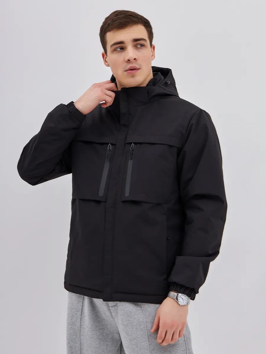 Куртка демисезонная ветровка с капюшоном