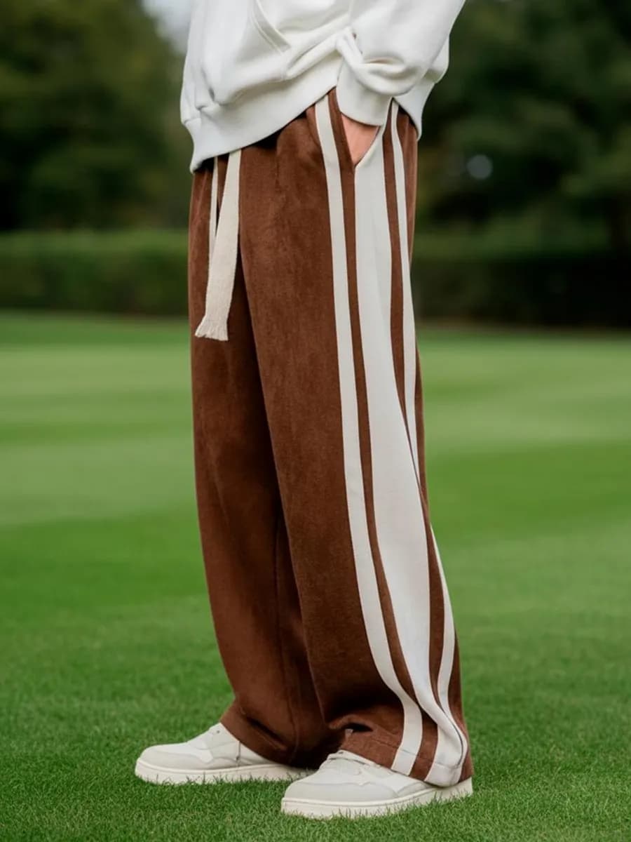 Спортивные брюки оверсайз широкие y2k