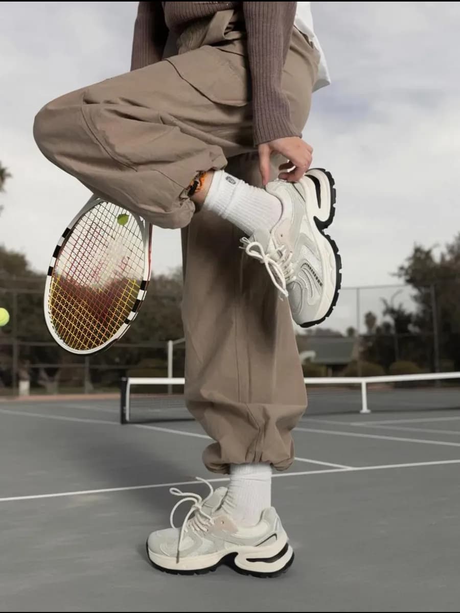 Кроссовки спортивные y2k в корейском стиле - фото 1