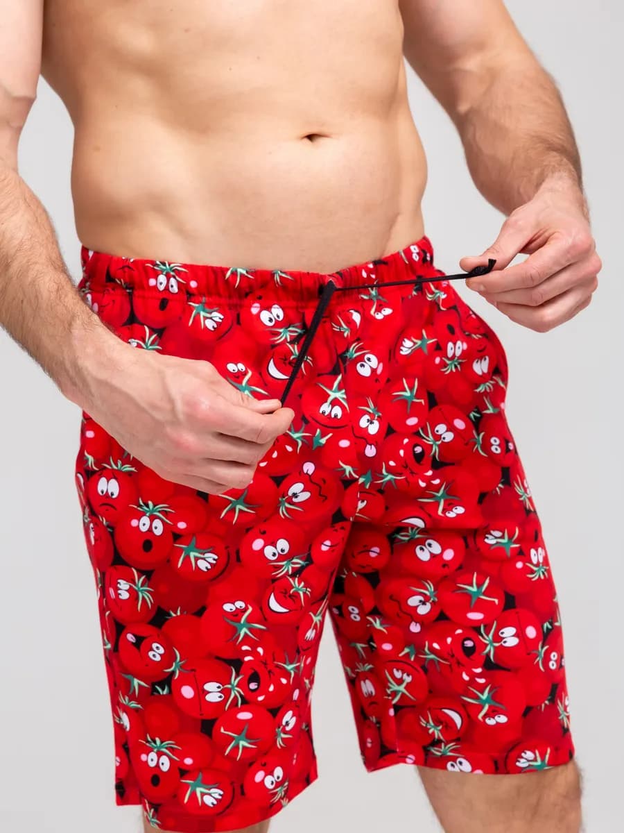 Шорты домашние трикотажные хлопок