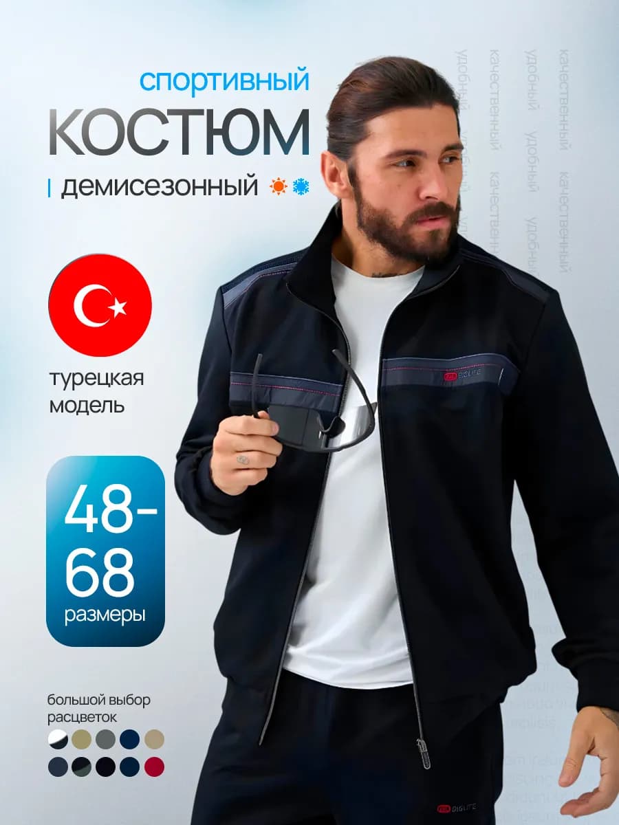 Спортивный костюм на молнии