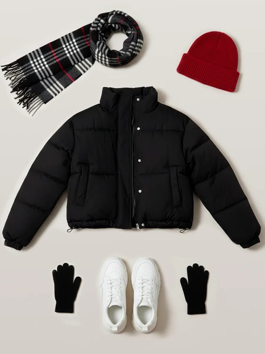 Куртка демисезонная черная