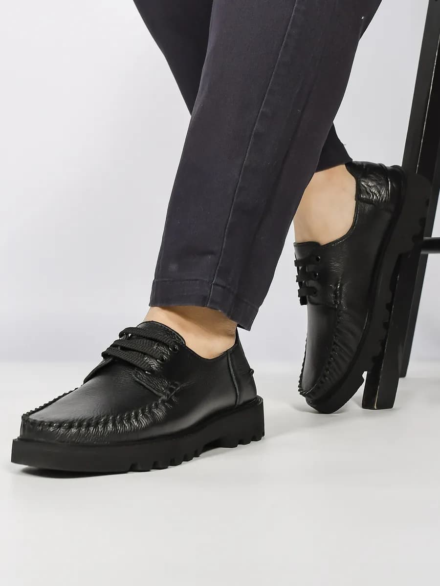 Мокасины Топсайдеры кожаные