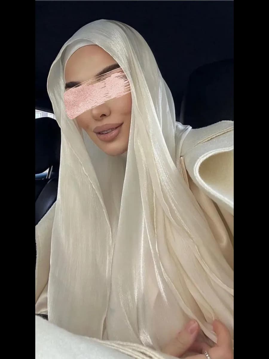 Шарф органза Мусульманская шейла - фото 1