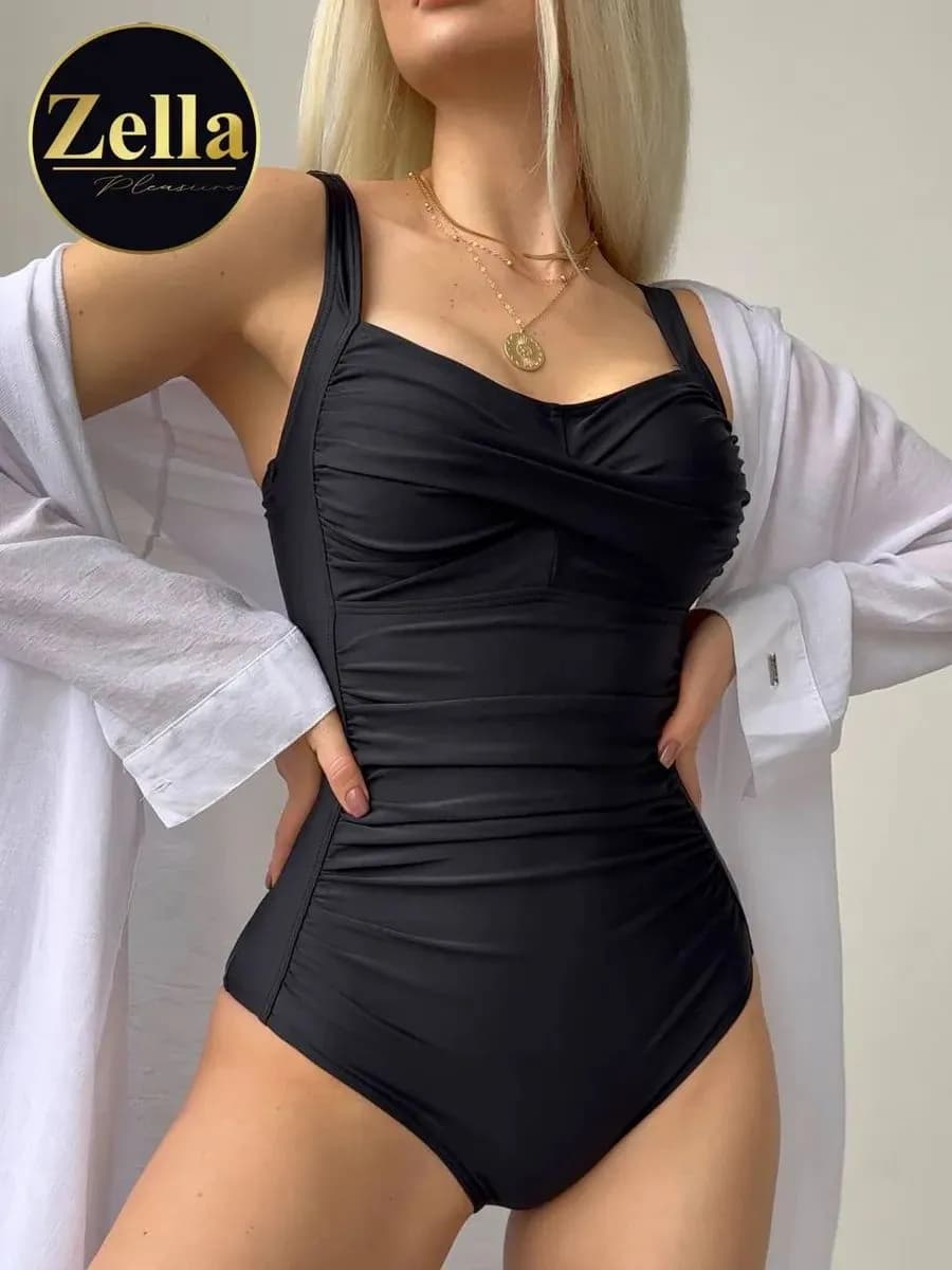 Купальник слитный утягивающий