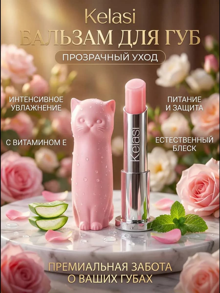 Бальзам кошка для губ