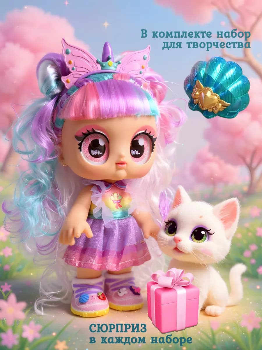 Кукла для девочки интерактивная