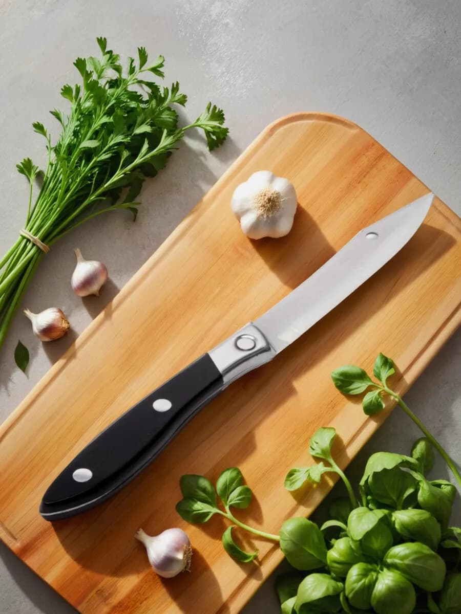 Нож кухонный универсальный С5 "666" 190мм